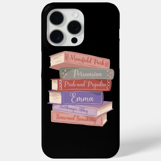 ジェイン・オースティンの小説Ⅴ Case-Mate iPhoneケース (裏面)