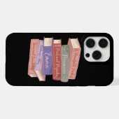 ジェイン・オースティンの小説Ⅴ iPhoneケース (裏面横)