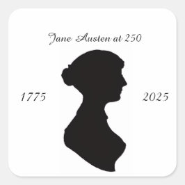 ジェイン・オースティン生誕250年 スクエアシール