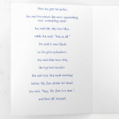 ジェイ得ズ・ジャケット 三つ折りクリスマスカード (内部最初)