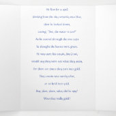 ジェイ得ズ・ジャケット 三つ折りクリスマスカード (内部中)