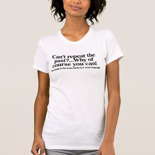 ジェイ・ギャツビーの引用Tシャツ Tシャツ (正面)