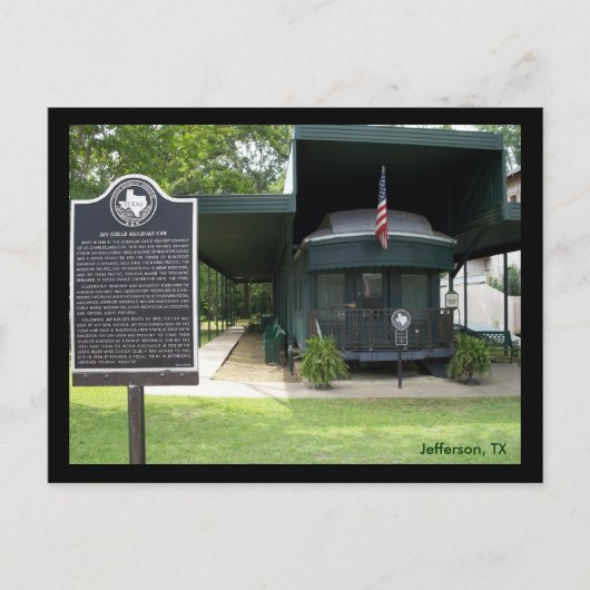 ジェイ・グールド鉄道車両 ポストカード (正面)