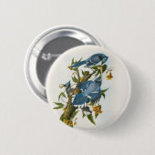 ジェイ（青）ボタン 缶バッジ (正面&裏面)