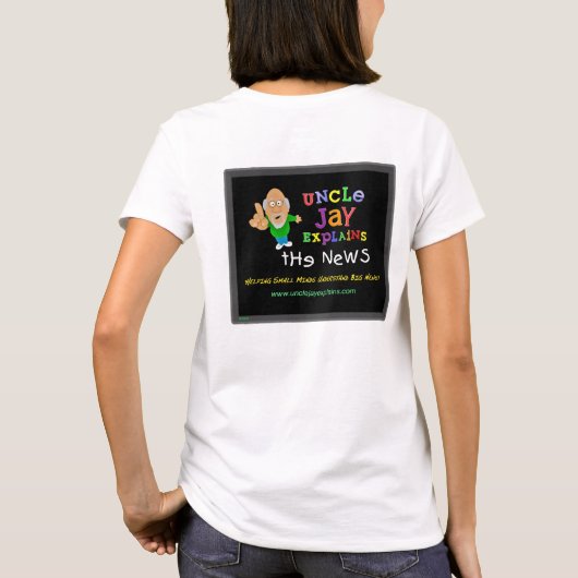 ジェイ「Gotcher叔父さんの背部」ワイシャツ Tシャツ (裏面)