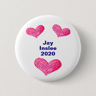 ジェイInslee 2020年の大統領のなキャンペーン 缶バッジ