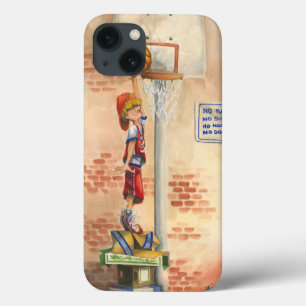ジェイThrockmorton著バスケットボールたがの確実 iPhone 13ケース