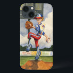 ジェイThrockmorton著小山の野球の水差し iPhone 13ケース<br><div class="desc">それは策略またはスライダーですか。 それはであるものは何でもジェイThrockmortonによってこのすばらしい部分のあなたで正しく来ています。 野球のピッチャーはプレートに巻くまで小山に提供します投球を命じます。 これをギフトとして与えか、またはあなたの壁のつるし、そしてアメリカの娯楽のこれを楽しんで下さい!</div>