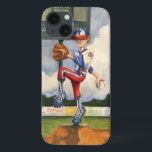 ジェイThrockmorton著小山の野球の水差し iPhone 13ケース<br><div class="desc">それは策略またはスライダーですか。 それはであるものは何でもジェイThrockmortonによってこのすばらしい部分のあなたで正しく来ています。 野球のピッチャーはプレートに巻くまで小山に提供します投球を命じます。 これをギフトとして与えか、またはあなたの壁のつるし、そしてアメリカの娯楽のこれを楽しんで下さい!</div>