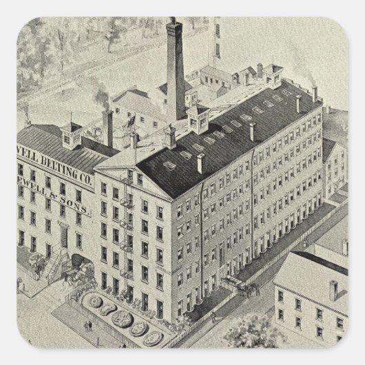 ジェウエルベルティング スクエアシール (正面)