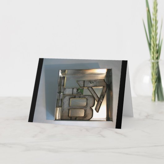 ジェウックスデ建築建物ゲームTBAカード 案内状 (正面)