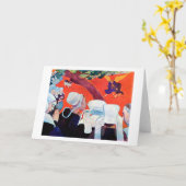 ジェコブ·レスリングとエンジェル·ゴーギュン カード (黄色い花)