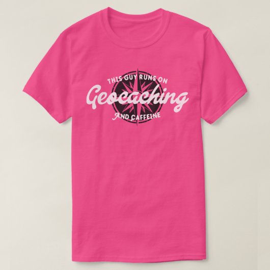 ジェコーチングアンドカフェインガイ引用文 Tシャツ (デザイン正面)