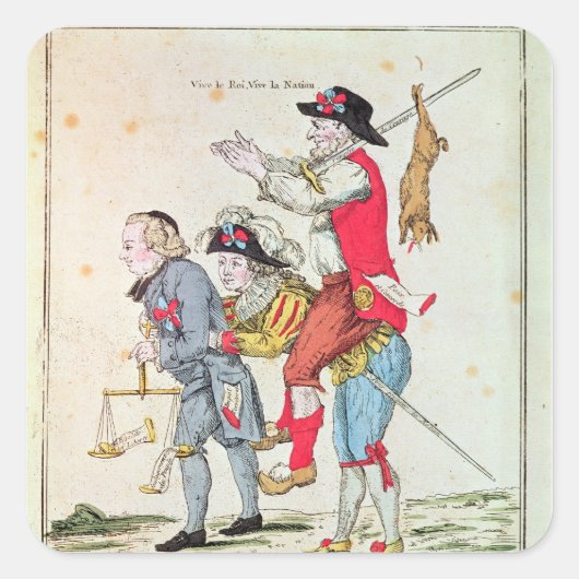 ジェサヴァイビエンクエヌオーリオンノートルツアー' スクエアシール (正面)