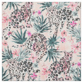 ジェシのジャガージャングルサファリ ファブリック (見本)