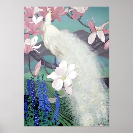 ジェシアームズBotke - Peacock ポスター (正面)