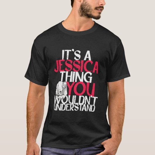 ジェシカにしかわからないこと Tシャツ (正面)