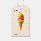 ジェシカのスイートバッシュ - アイスクリームギフトタグ ギフトタグ (正面)