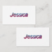 ジェシカモダン最高傑作 名刺 (正面/裏面)