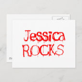 ジェシカ岩 ポストカード (正面/裏面)