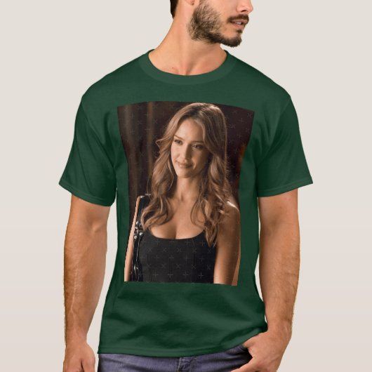 ジェシカ・アルバの女の子 Tシャツ (正面)
