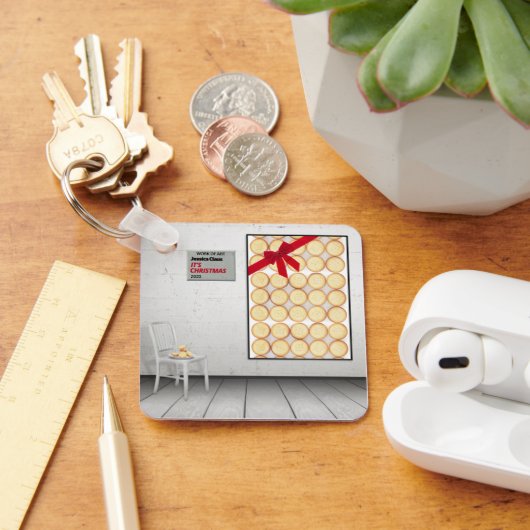 ジェシカ・クロースの「クリスマスだ キーホルダー (デスク)