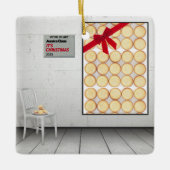 ジェシカ・クロースの「クリスマスだ セラミックオーナメント (正面)