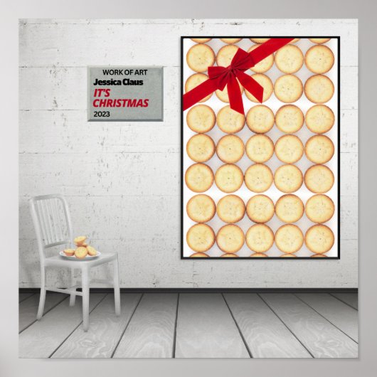 ジェシカ・クロースの「クリスマスだ ポスター (正面)