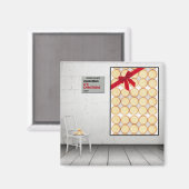 ジェシカ・クロースの「クリスマスだ マグネット (正面/裏面)