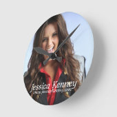 ジェシカ・ケニー「そろそろおもしろいを飲む時間だ!」 時計 (傾斜)