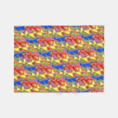 ジェシカ フリースブランケット (正面(横))