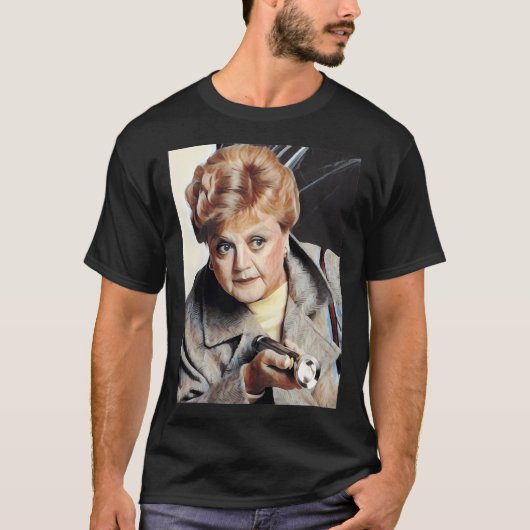 ジェシカ・フレッチャー、『ジェシカおばさんの事件簿』 Tシャツ (正面)
