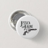ジェシカLe Jeaune Button 缶バッジ (正面&裏面)