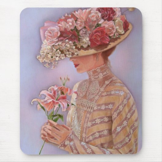 ジェシカMousepad女性 マウスパッド (正面)