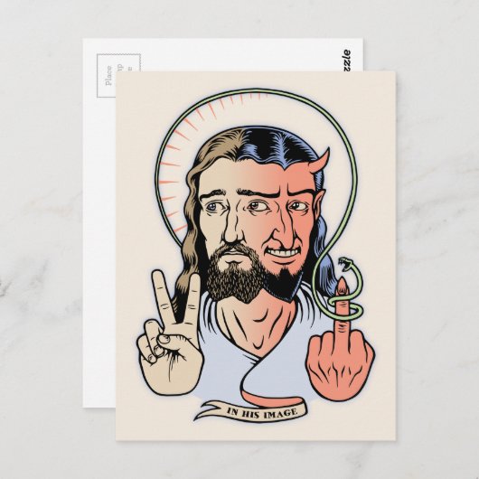 ジェシファー ポストカード (正面/裏面)