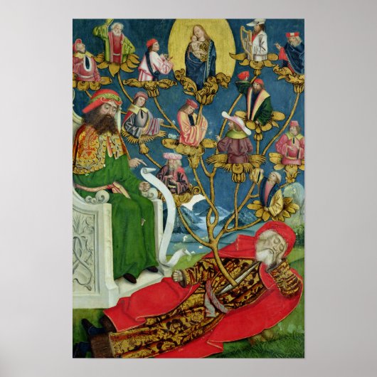 ジェシーの木,ドーム祭壇から, 1499 ポスター (正面)