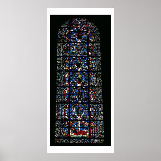 ジェシーの木、西の面のランセットウィンドウ ポスター (正面)