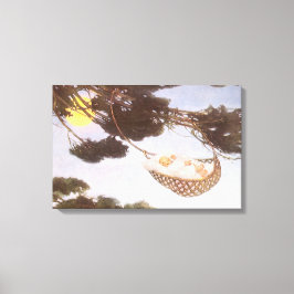 ジェシー・ウィルコックス・スミスによるハソックの木の少年 キャンバスプリント