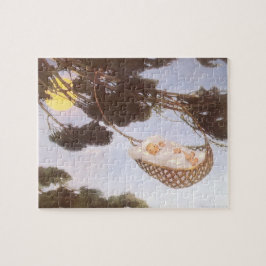 ジェシー・ウィルコックス・スミスによるハソックの木の少年 ジグソーパズル