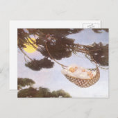 ジェシー・ウィルコックス・スミスによるハッソックツリーの少年 ポストカード (正面/裏面)