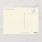 ジェシー・ウィルコックス・スミスによるハンモックの少女 ポストカード (裏面)