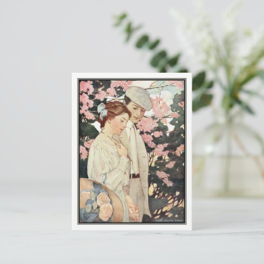 ジェシー・ウィルコックス・スミスによるファースト・ラブ ポストカード (スタンド正面)