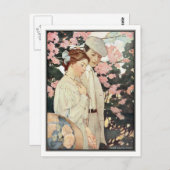 ジェシー・ウィルコックス・スミスによるファースト・ラブ ポストカード (正面/裏面)