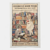 ジェシー・ウィルコックス・スミスによる児童読書週間 キッチンタオル (縦)