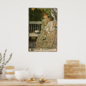 ジェシー・ウィルコックス・スミスによる夕食 ポスター (キッチン)