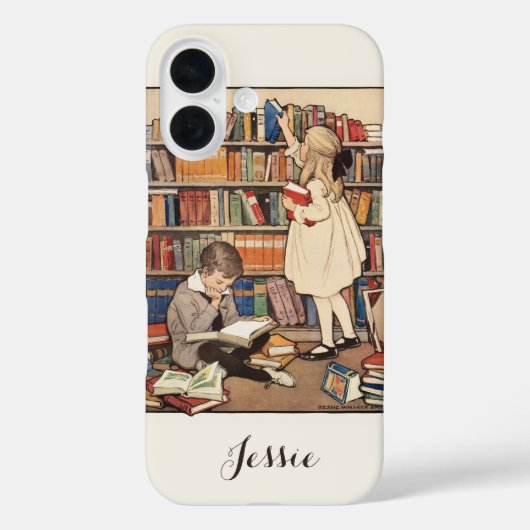 ジェシー・ウィルコックス・スミスによる子供の本の週 Case-Mate iPhoneケース (裏面)