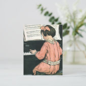 ジェシー・ウィルコックス・スミスによる「スケール」 、ピアノミュージックガール (スタンド正面)