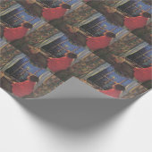 ジェシー・ウィルコックス・スミスのヴィンテージクリスマスイブ ラッピングペーパー (角)