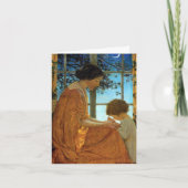 ジェシー・ウィルコックス・スミスのヴィンテージ・マザーズデイカード シーズンカード (正面)