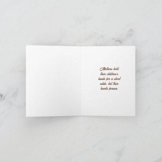 ジェシー・ウィルコックス・スミスのヴィンテージ・マザーズデイカード シーズンカード (内部)